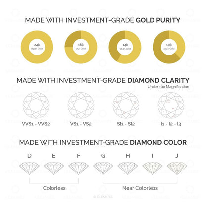 Solid Gold 0.6ct Natural Diamond Briolette Marquise Drop Lariat Necklace